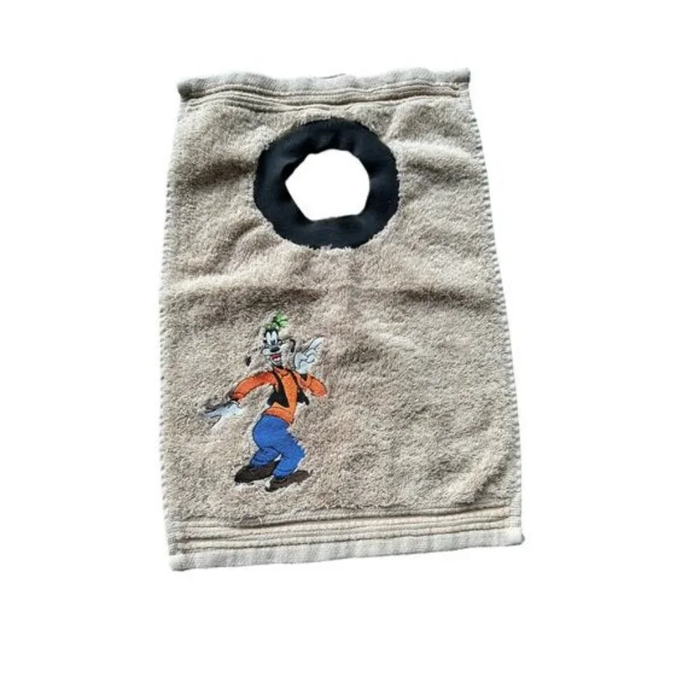 Handmade Baby Bibs Disney Embroidered Stretch Neck Goofy Pluto & Wall-E
